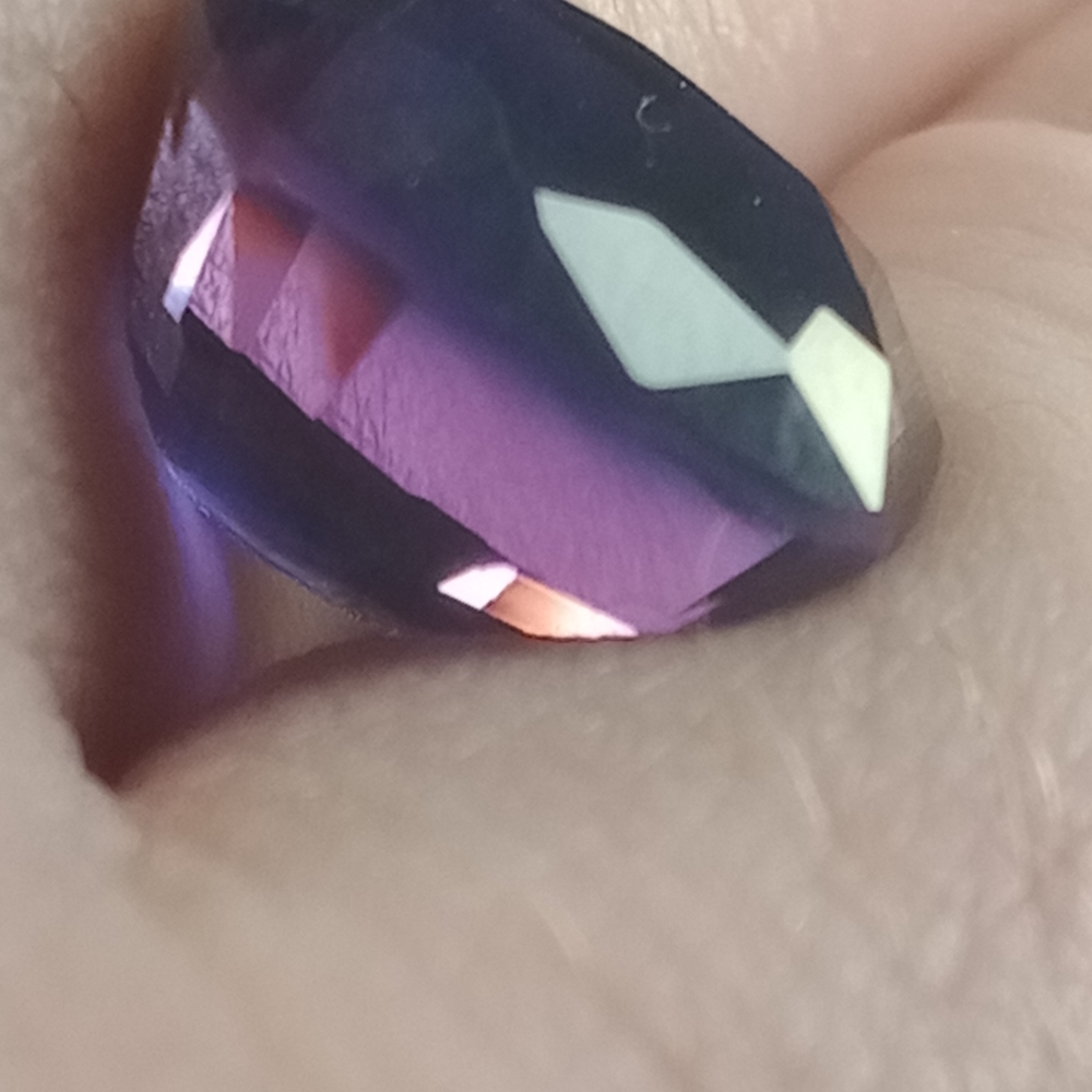 Sold5.3ct Extremely Rare Natural Purple Tanzanite Beautiful Gemstone Cushion Cut - Picture 9 of 12